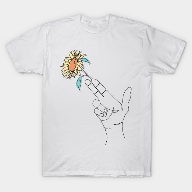 Sun Bang T-Shirt by portraiteam